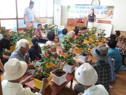 2012년 농촌건강 장수마을 교육 3