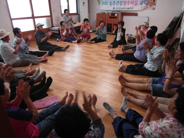 2012년 농촌건강 장수마을 교육 5