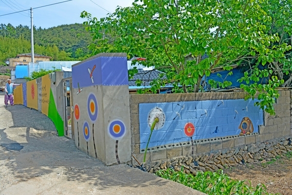 농촌 건강장수마을 벽화 3